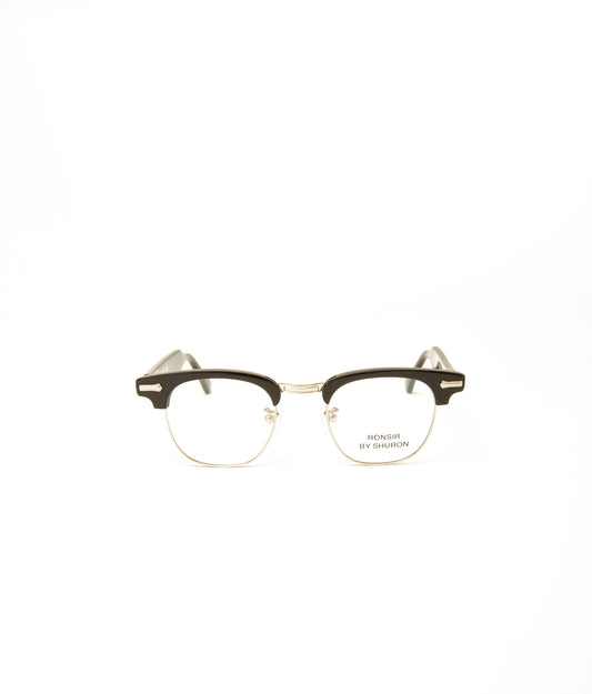 アメリカ製のシルバーのメガネ